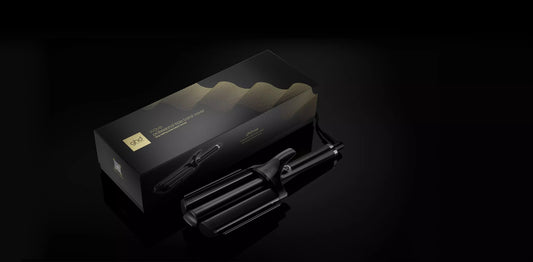 Tenacilla triple GHD Wave. Ondas sirena