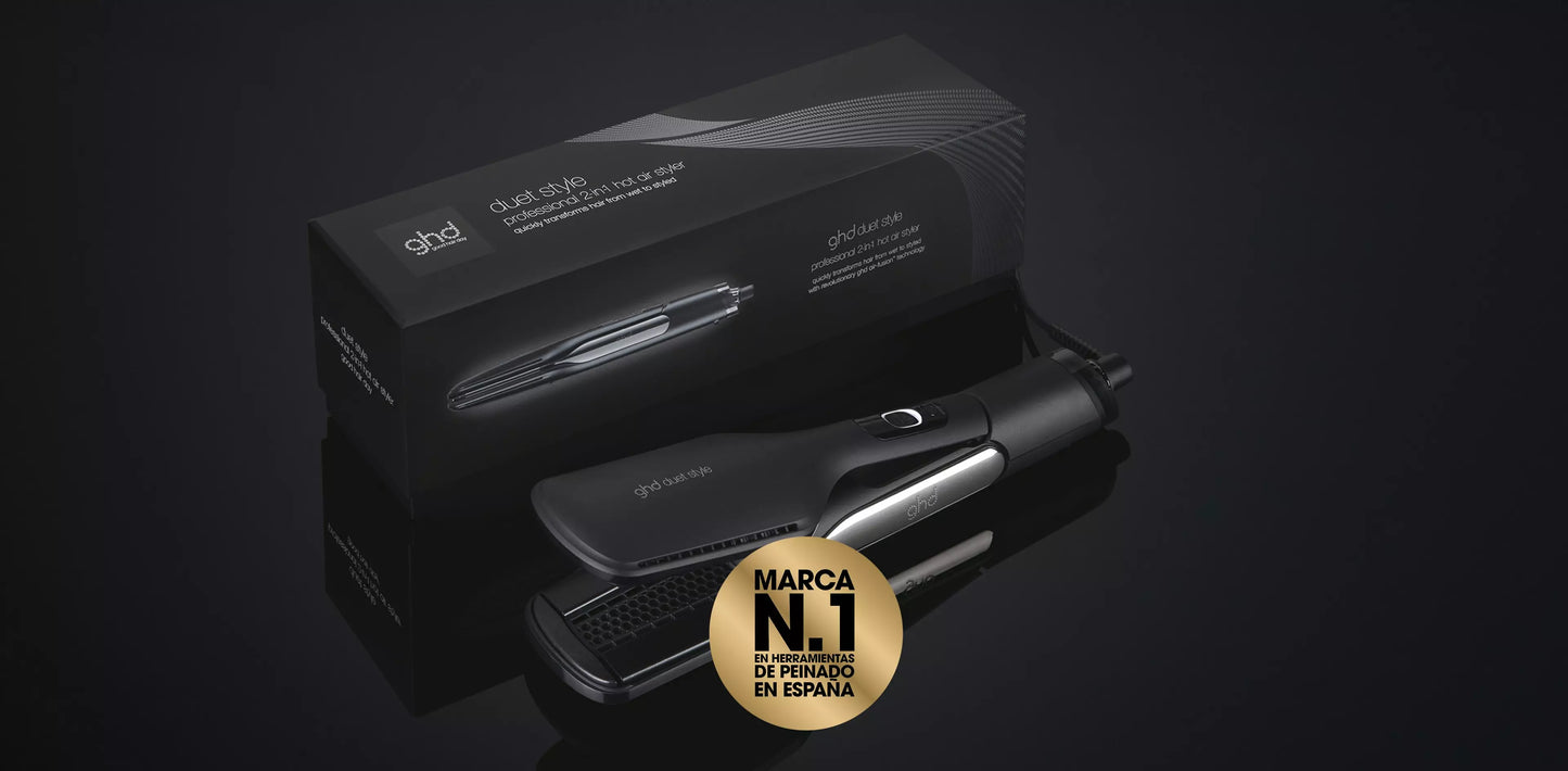 Plncha-secador Duet style Negra